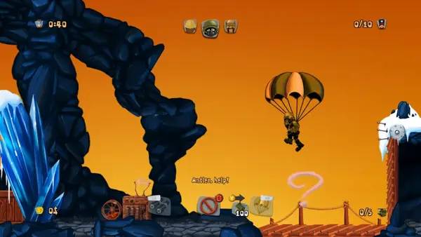 Отображение результата после выполнения миссии в A-Men 2