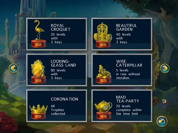 Отображение результата после выполнения миссии в Alice's Jigsaw. Wonderland Chronicles 2