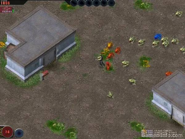 Отображение результата после выполнения миссии в Alien Shooter Начало вторжения