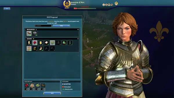 Отображение результата после выполнения миссии в Ara History Untold