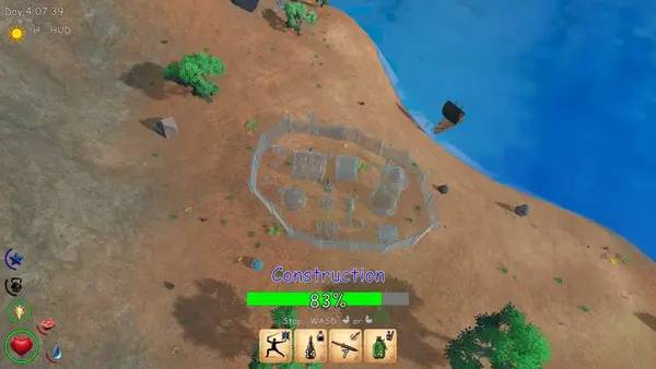 Отображение результата после выполнения миссии в Archipelago Island Survival