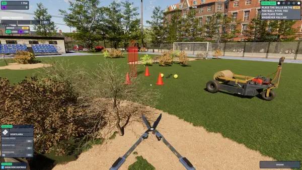 Отображение результата после выполнения миссии в Arena Renovation