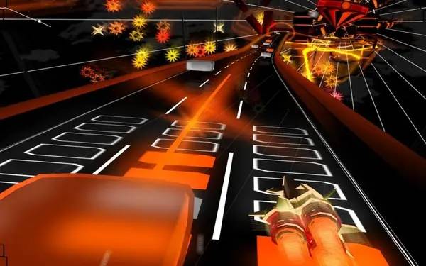 Отображение результата после выполнения миссии в AudioSurf