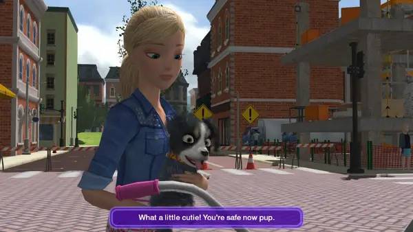 Отображение результата после выполнения миссии в Barbie and Her Sisters  Puppy Rescue