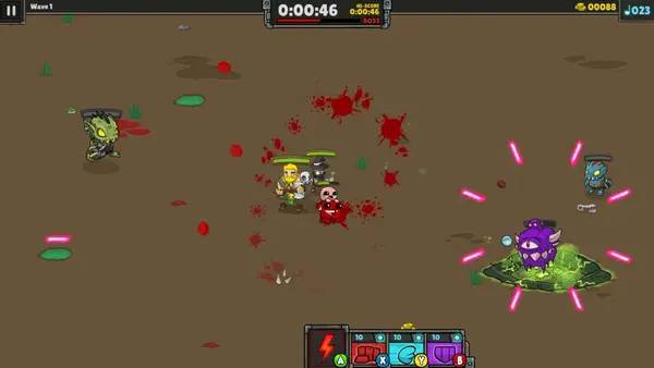 Отображение результата после выполнения миссии в Bardbarian