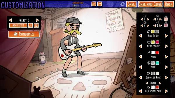 Отображение результата после выполнения миссии в Battle Bands  Rock and Roll Deckbuilder