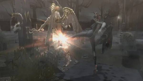 Отображение результата после выполнения миссии в Bayonetta