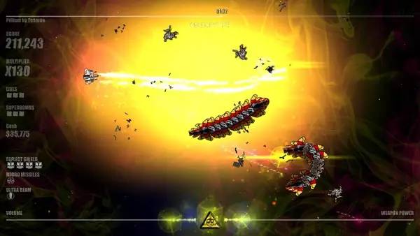 Отображение результата после выполнения миссии в Beat Hazard Ultra