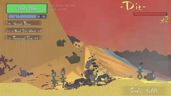 Отображение результата после выполнения миссии в Berserker's Descent