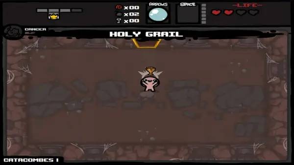 Отображение результата после выполнения миссии в Binding of Isaac  Wrath of the Lamb