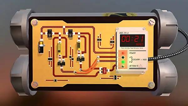 Отображение результата после выполнения миссии в Bomb Squad Academy