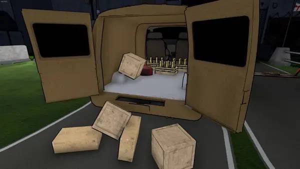 Отображение результата после выполнения миссии в Border Force