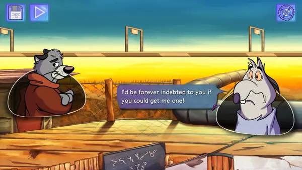 Отображение результата после выполнения миссии в BROK - Natal Tail, A New Christmas