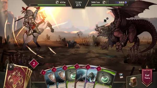 Отображение результата после выполнения миссии в C.A.R.D.S. RPG  The Misty Battlefield