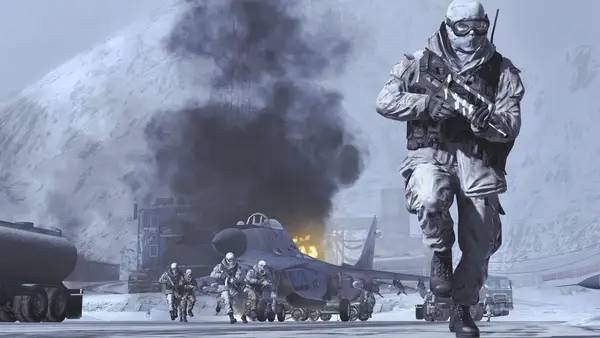 Отображение результата после выполнения миссии в Call of Duty  Modern Warfare 2