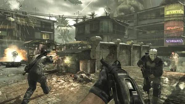 Отображение результата после выполнения миссии в Call of Duty  Modern Warfare 3