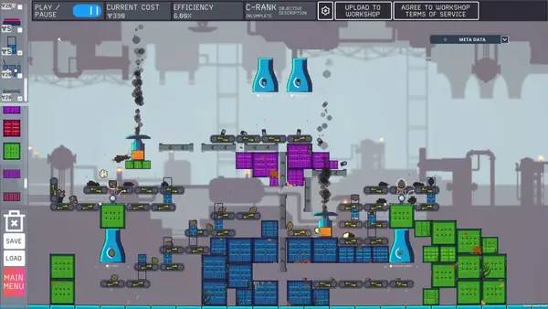 Отображение результата после выполнения миссии в Captain Contraption's Chocolate Factory