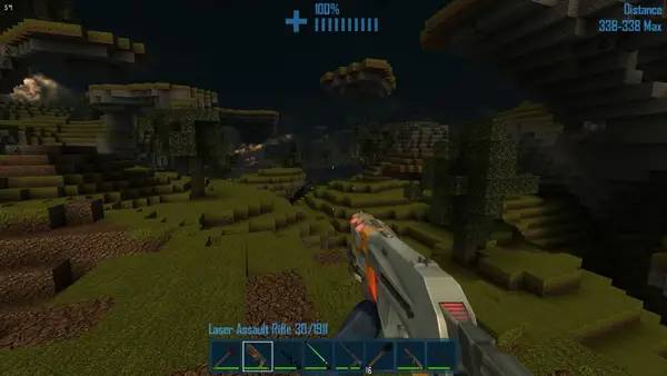 Отображение результата после выполнения миссии в CastleMiner Z