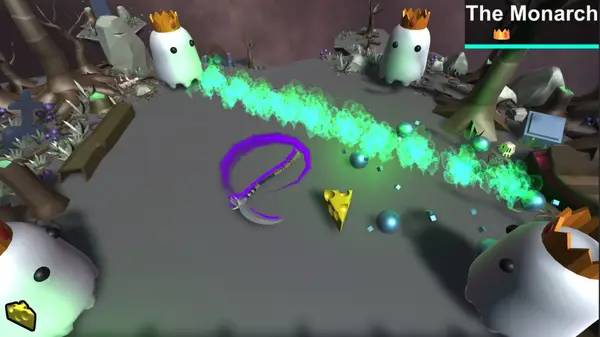 Отображение результата после выполнения миссии в Cheese Game