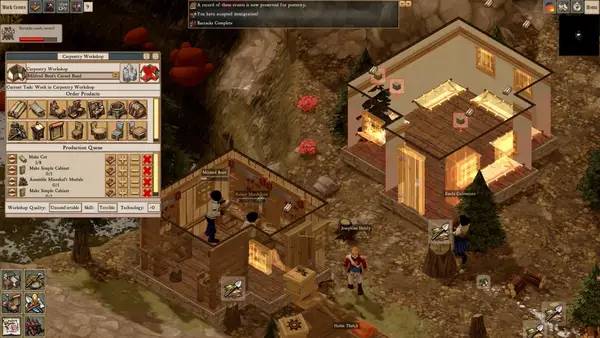 Отображение результата после выполнения миссии в Clockwork Empires