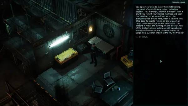 Отображение результата после выполнения миссии в Colony Ship  A Post-Earth Role Playing Game