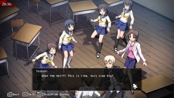 Отображение результата после выполнения миссии в Corpse Party (2021)