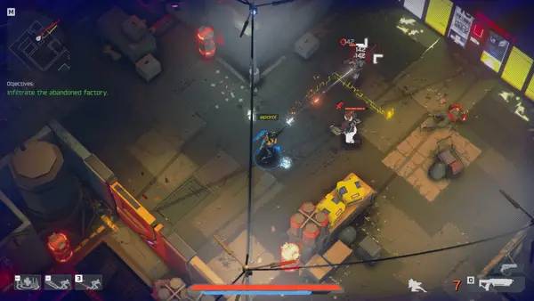 Отображение результата после выполнения миссии в CyberCorp