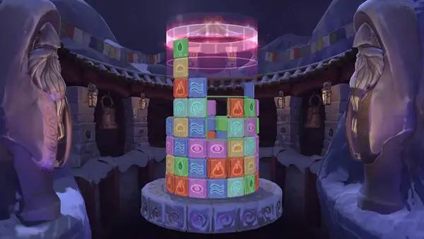 Отображение результата после выполнения миссии в Cylinder  Puzzles Returned