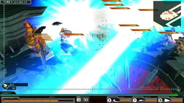 Отображение результата после выполнения миссии в Damascus Gear Operation Tokyo HD