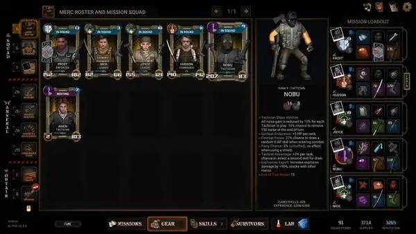 Отображение результата после выполнения миссии в Dead Grid