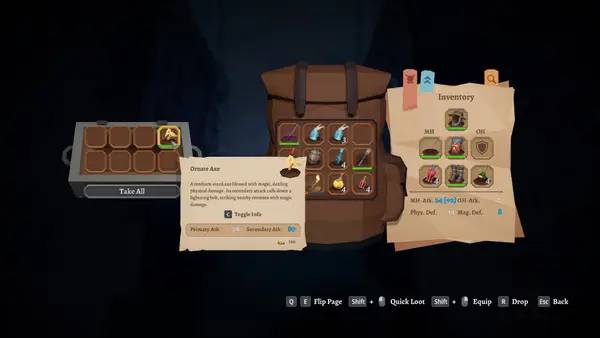 Отображение результата после выполнения миссии в Deepest Dungeons