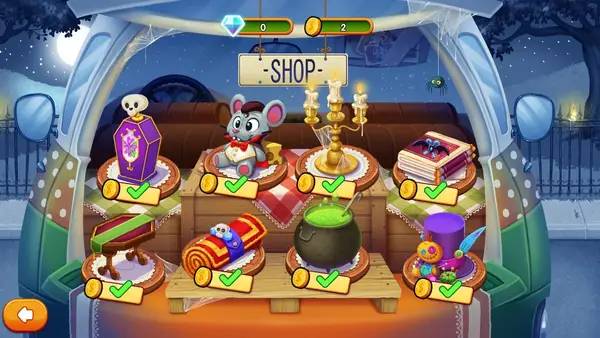 Отображение результата после выполнения миссии в Delicious - Emily's Road Trip