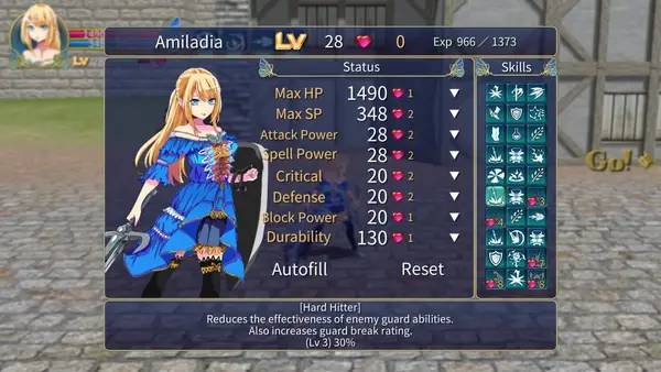 Отображение результата после выполнения миссии в Demon Sword Incubus