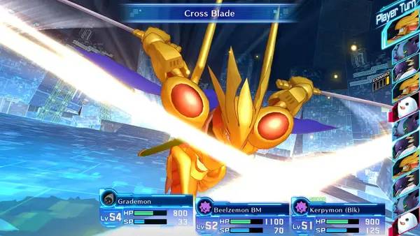Отображение результата после выполнения миссии в Digimon Story Cyber Sleuth Complete Edition