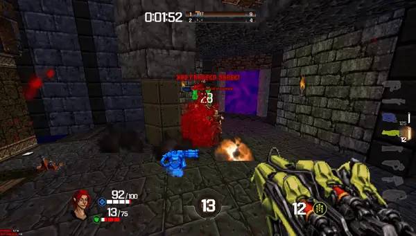 Отображение результата после выполнения миссии в Doom 2  QC - Doom Edition