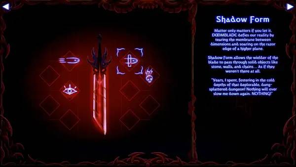 Отображение результата после выполнения миссии в DOOMBLADE