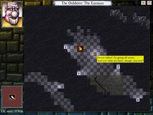 Отображение результата после выполнения миссии в DROD The Second Sky