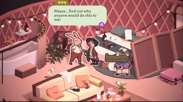 Отображение результата после выполнения миссии в Duck Detective  The Ghost of Glamping