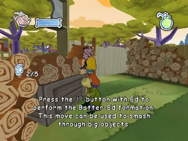 Отображение результата после выполнения миссии в Ed, Edd n Eddy  The Mis-Edventures