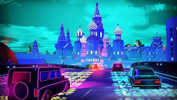 Отображение результата после выполнения миссии в Electro Ride The Neon Racing