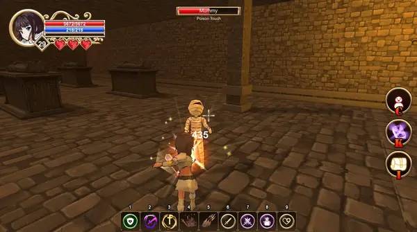 Отображение результата после выполнения миссии в Eternal Lore