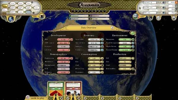 Отображение результата после выполнения миссии в Fate of the World  Tipping Point