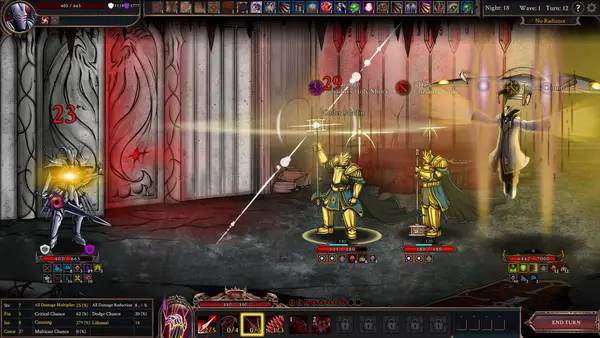 Отображение результата после выполнения миссии в Few Nights More Genesis