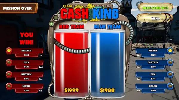 Отображение результата после выполнения миссии в Finders Reapers