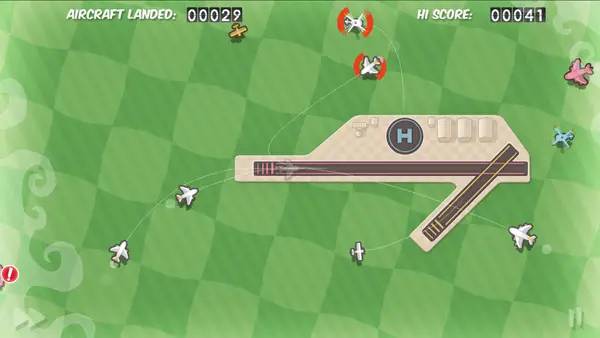 Отображение результата после выполнения миссии в Flight Control HD