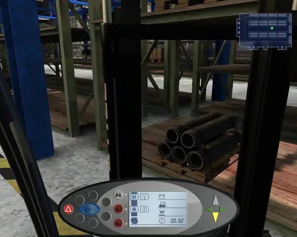 Отображение результата после выполнения миссии в Forklift Truck Simulator 2009