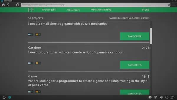 Отображение результата после выполнения миссии в Freelancer Life Simulator