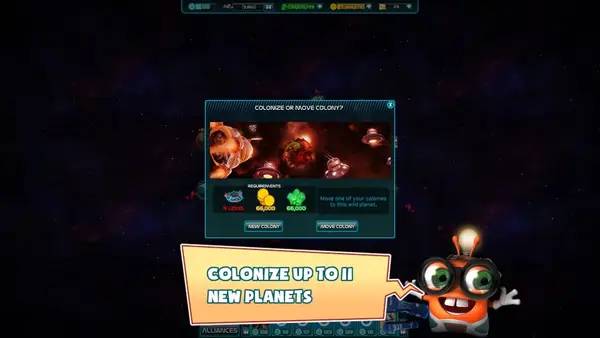 Отображение результата после выполнения миссии в Galaxy Life