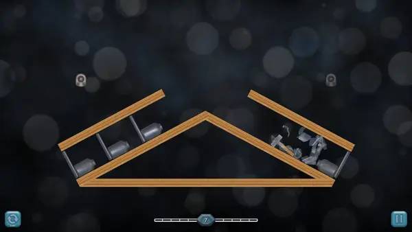 Отображение результата после выполнения миссии в GlassSmash 2