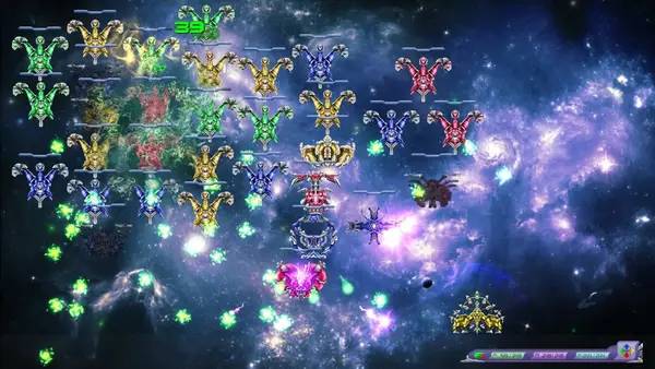 Отображение результата после выполнения миссии в GOD STARFIGHTER